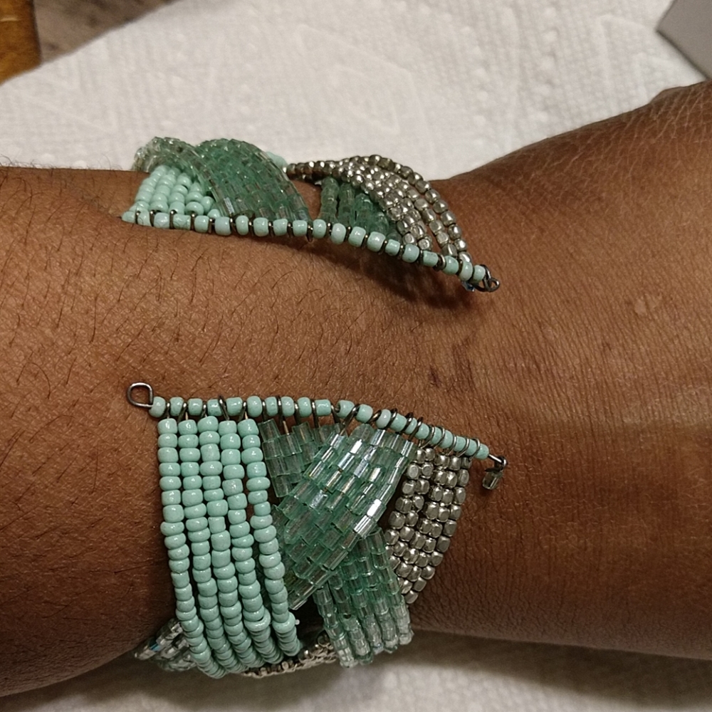 Bohemian Multi Layers Beaded Bracelet - image 5